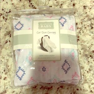 Car seat canopy cover